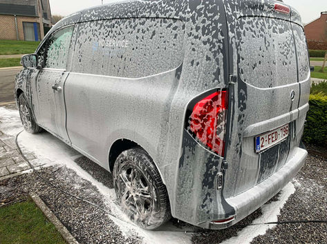 Reinigen wagens - lichte vracht