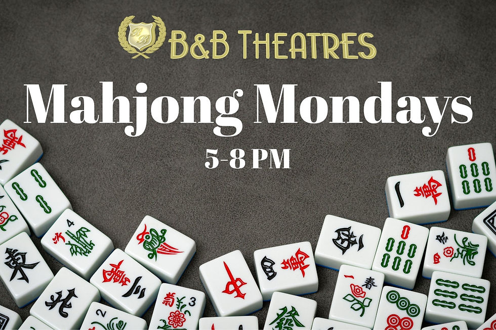 Mahjong Mondays at B&B Theatres