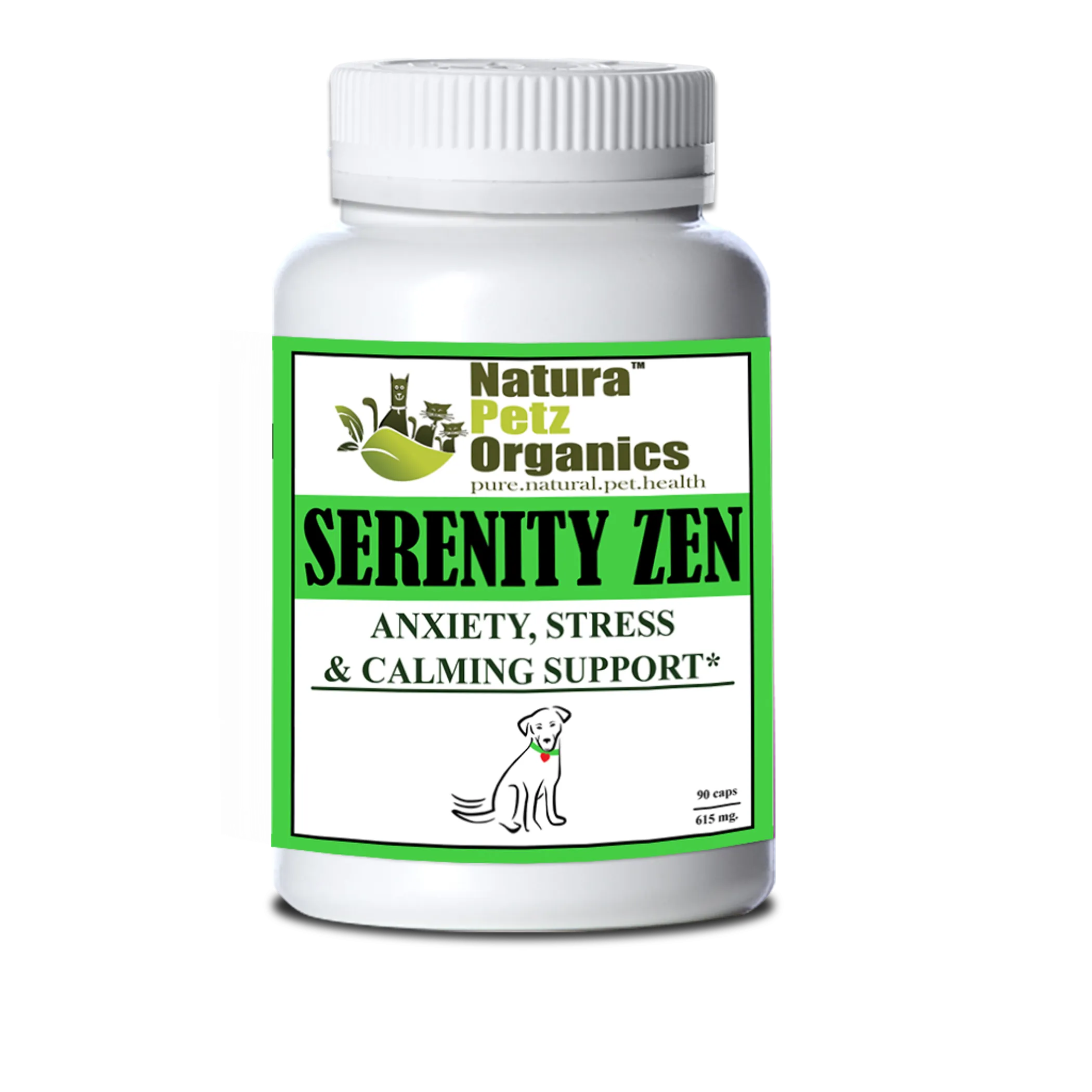 Calming Supplement for Dogs & Cats — Anxiety & Stress Relief — Serenity Zen