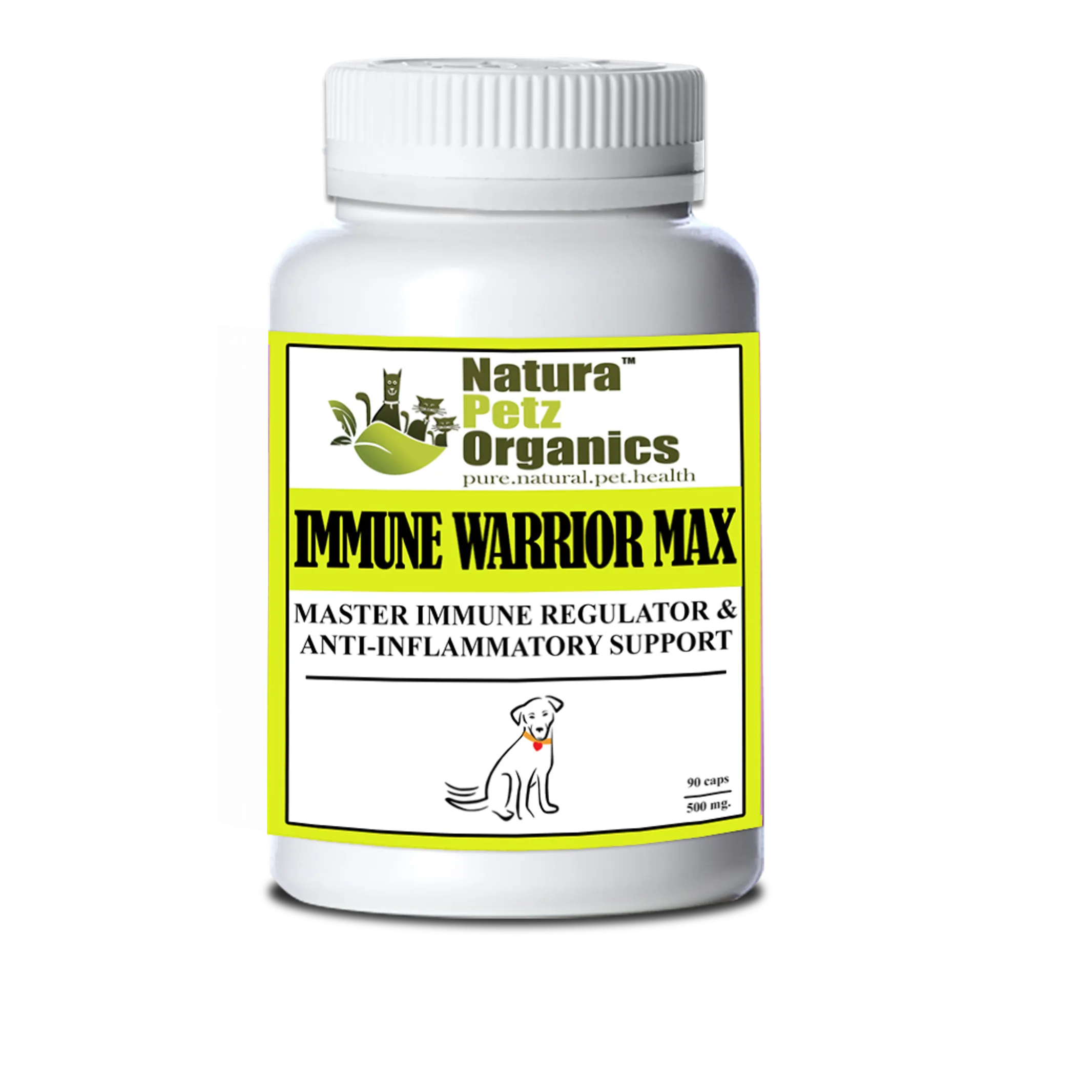 Immune Support Supplement for Dogs & Cats — Immune Warrior Max