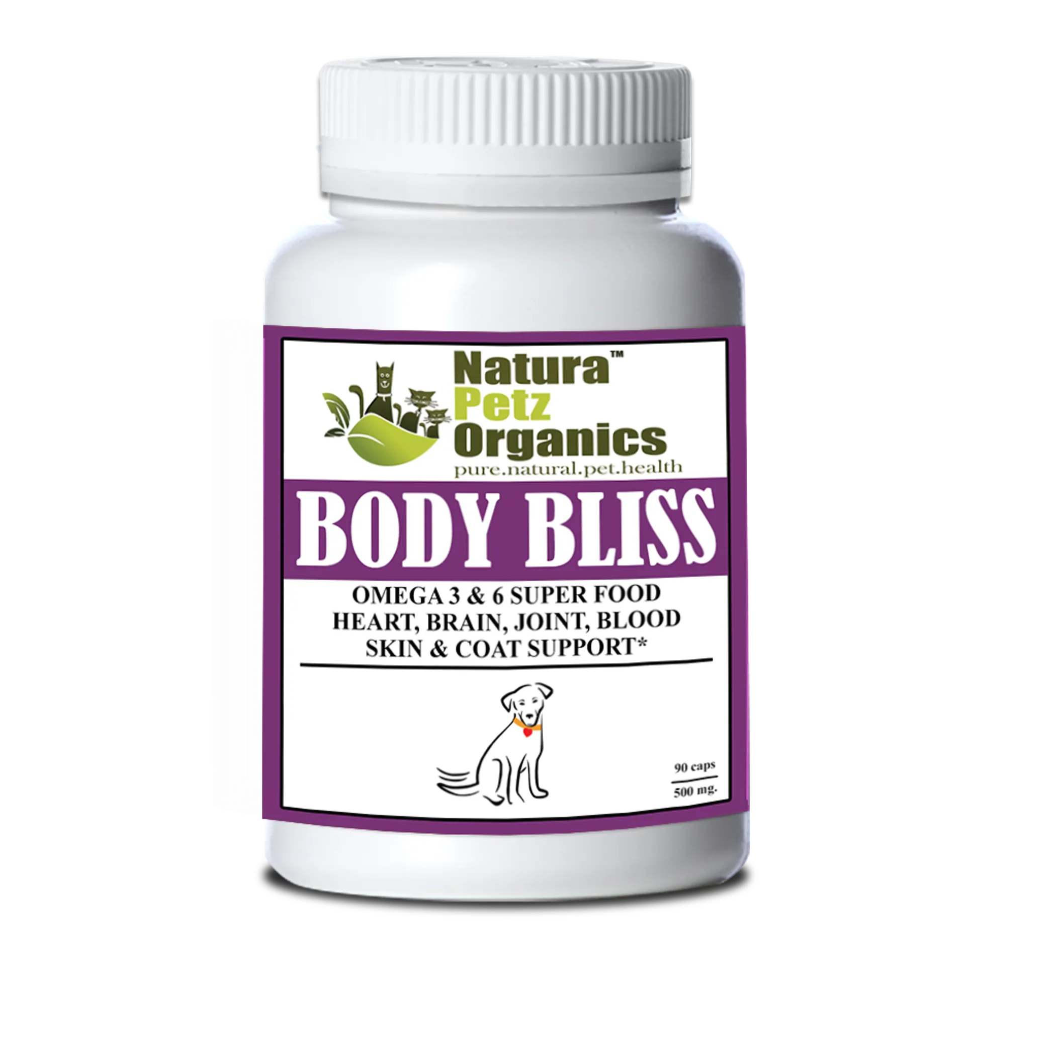 Omega 3 & 6 Fish Oil Supplement for Dogs & Cats — Body Bliss
