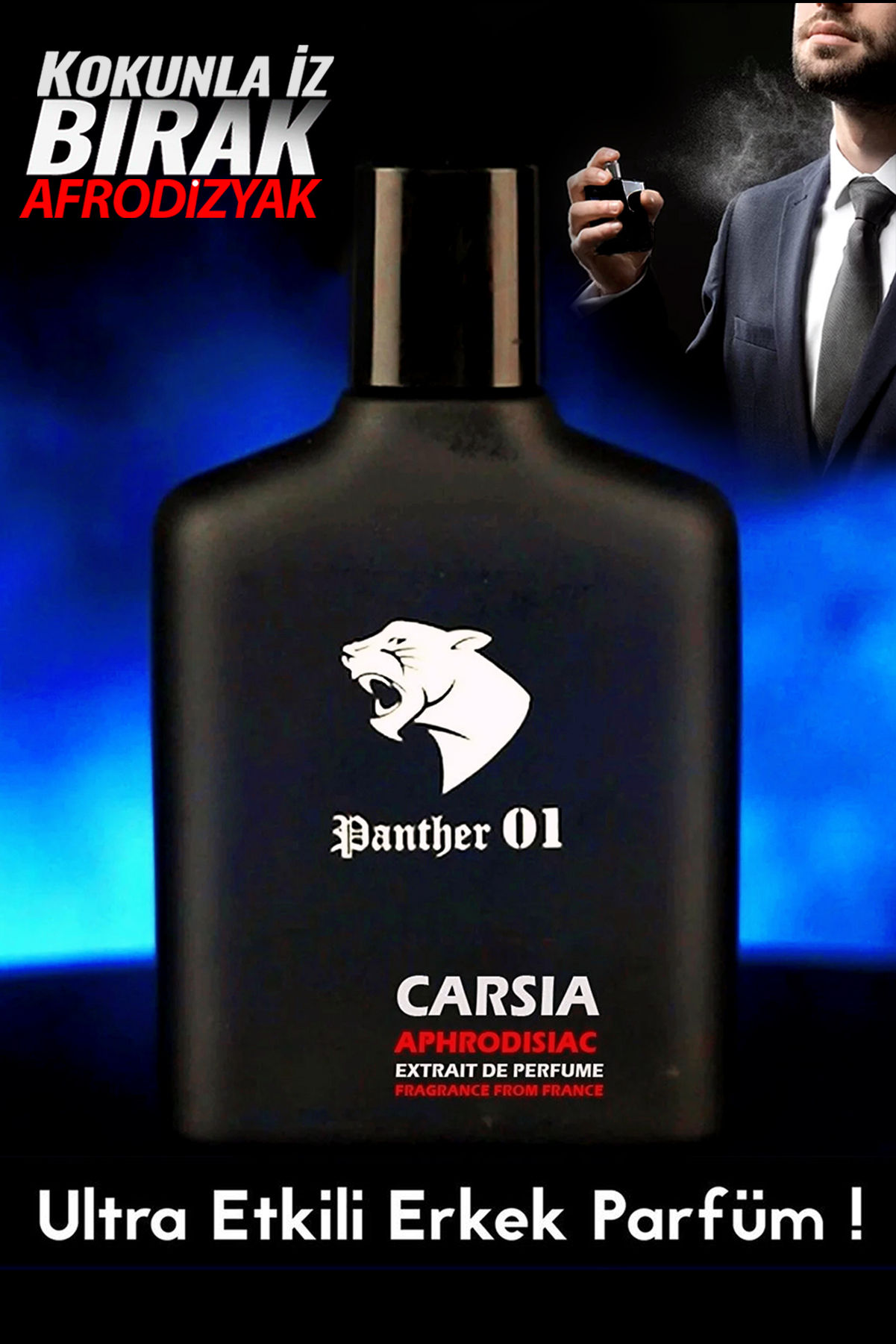 Carsia Afrodizyak Etkili Erkek Parfüm 100ml EDP - Farkını Yansıt!