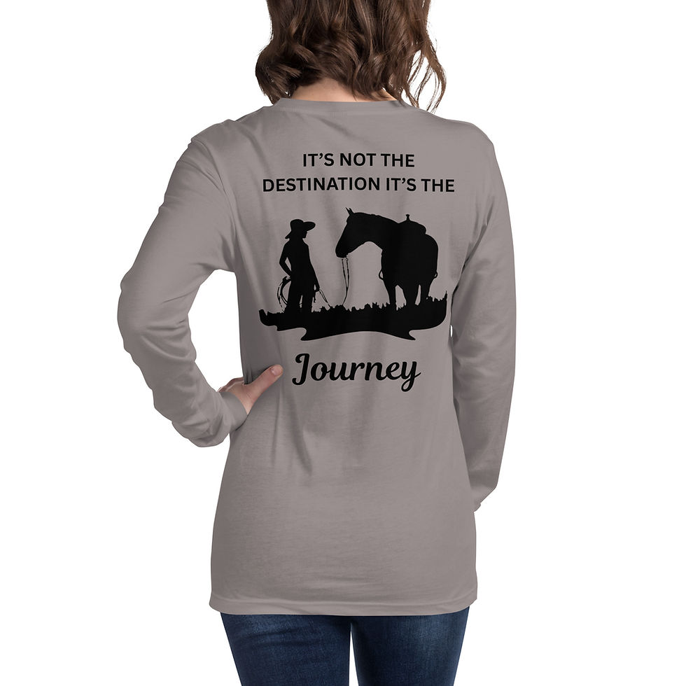 Thumbnail: The Journey Unisex Long Sleeve TeeBella + Canvas 3501