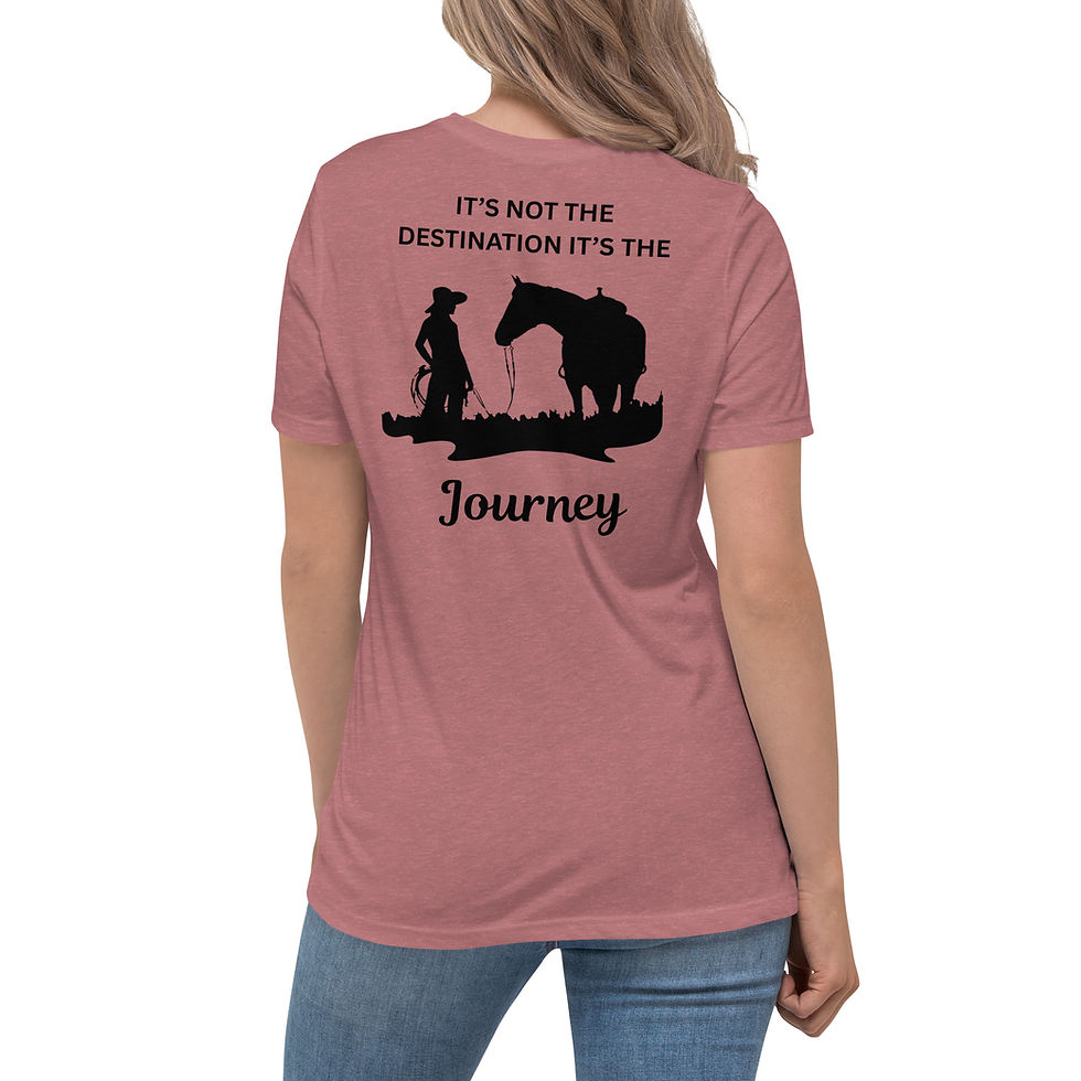 Thumbnail: The Journey Women's Relaxed T-Shirt Bella + Canvas 6400
