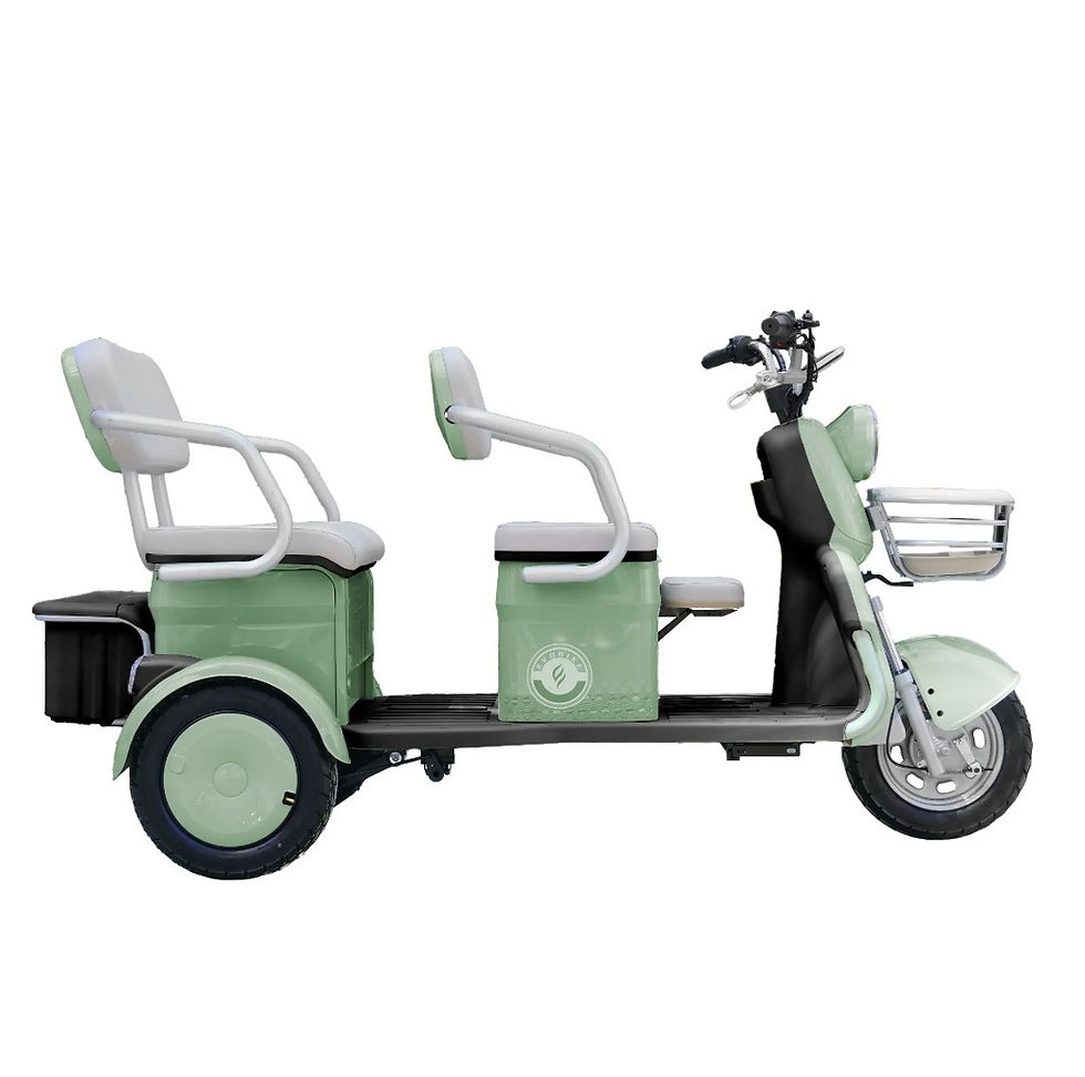 Miniatura: Triciclo Eléctrico FAMILY Q PLUS 