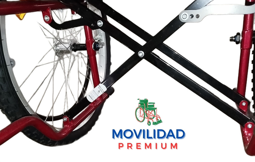 Miniatura: Silla de ruedas todo terreno con sistema Push