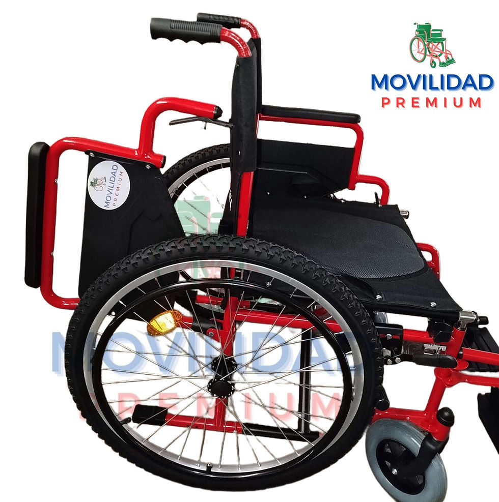 Miniatura: Silla de ruedas todo terreno Neumática compacta 
