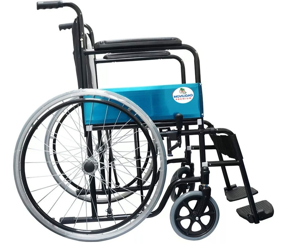 Miniatura: Silla de ruedas todo terreno Movilidad Premium SUPER COMPACTA 