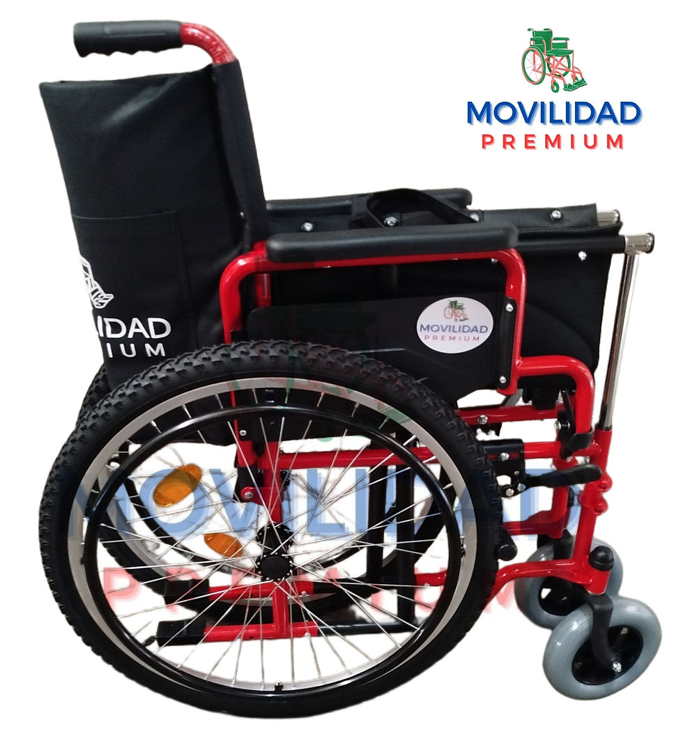 Miniatura: Silla de ruedas todo terreno Neumática compacta 