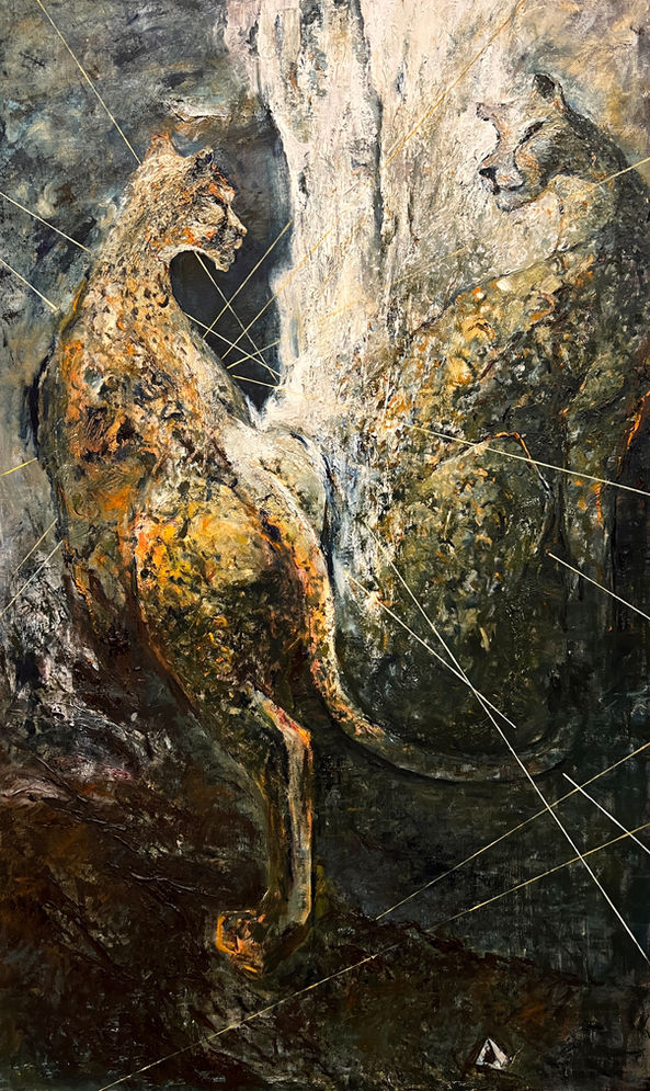 “Venus” in front mirror | Mixed Media