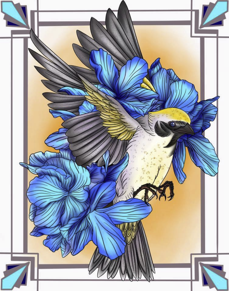 Gold Winged Warbler