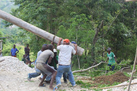 Nan wout elektrifikasyon nan Bodren e Nan Frechè.