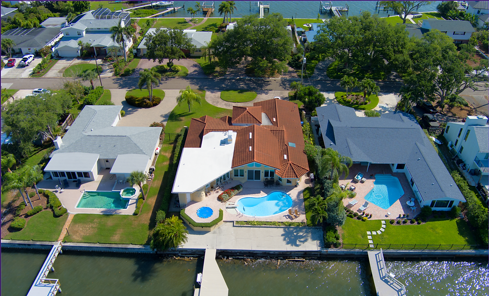 Aerial drone property perspective