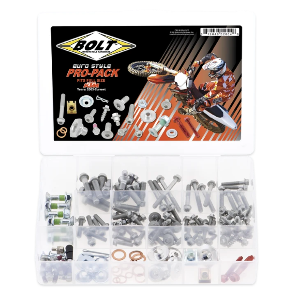 Bolt Hardware Euro Style Pro Pack KTM
