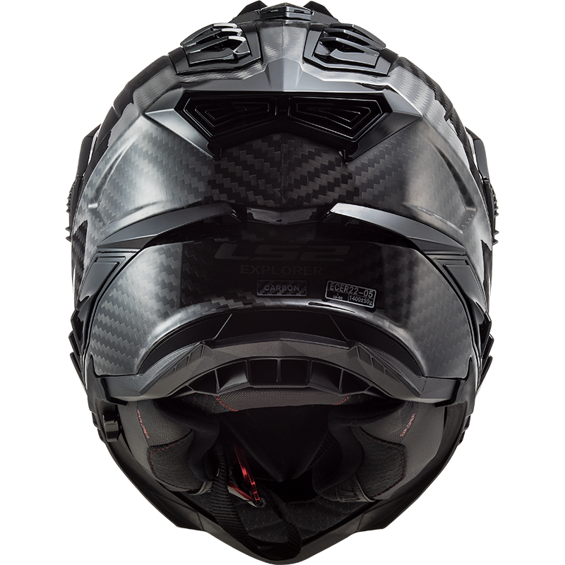 Thumbnail: LS2 MX701 Explorer Carbon Fibre - Gloss Carbon