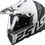 Thumbnail: LS2 Pioneer Evo Adventure Helmet - Evo Evolve white matt black