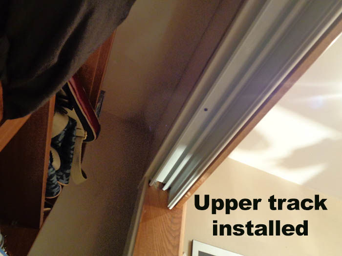 INSTALL CLOSET SLIDING DOORS
