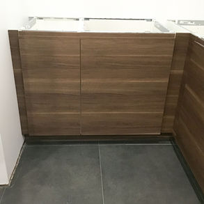 IKEA kitchen cabinets colours combination.