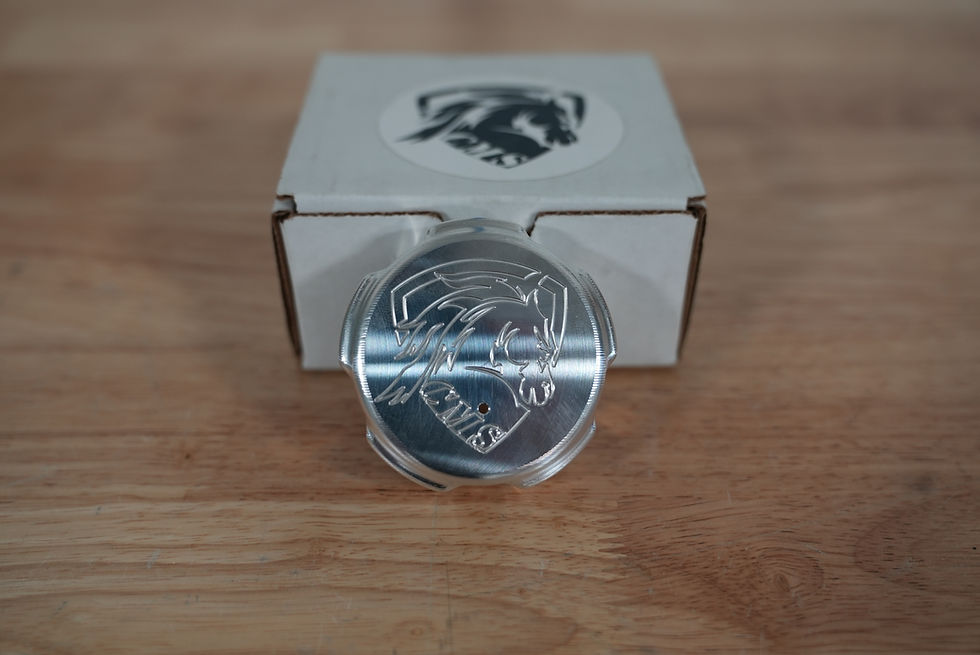Thumbnail: Cummins aftermarket billet clutch master cylinder cap