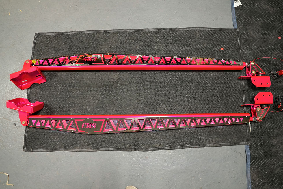 Thumbnail: 2014+ ram 2500 coil spring "TRI" traction bar kit