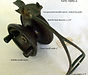 1- Alpha early forked line guide vintage fishing reel