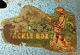 ROTA Vintage Fishing Metal Tackle Box