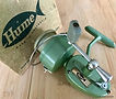 Rare vintage Hume fishing reel
