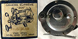 2-GRAEME Supreme "200" vintage fishing reel with original Box