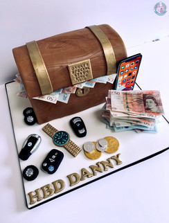 Vintage treasure case