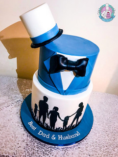 Top Hat Cake.