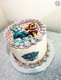 Girls Paw Patrol Cake.
