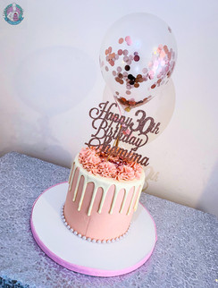 Ballon Buttercream Cake
