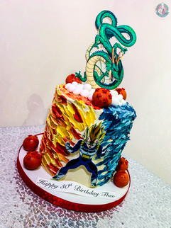 Dragon Ball Z Cake.