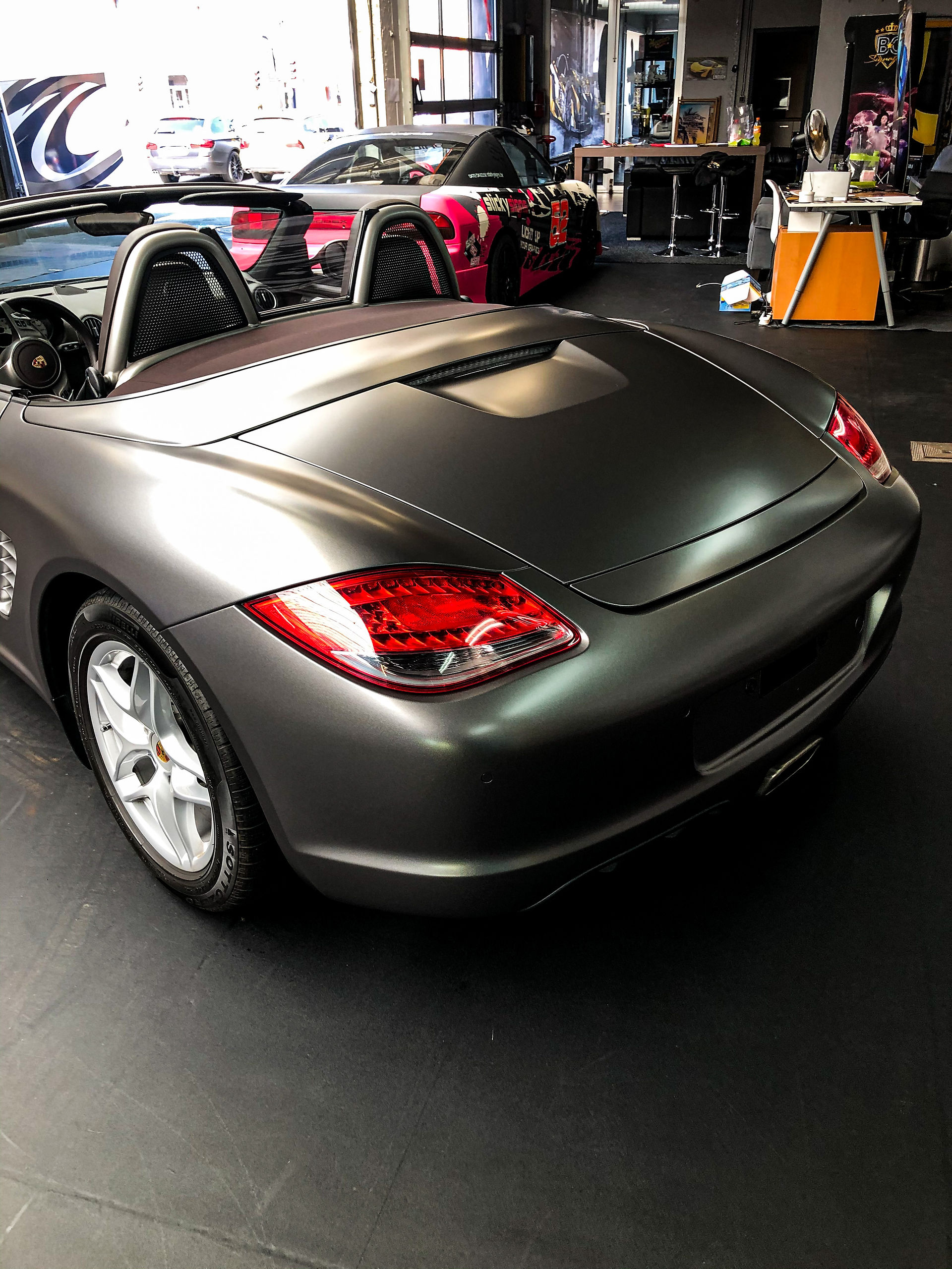 Porsche Boxster 987 Car wrap