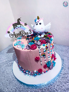 Unicorn Sprinkle Cake.