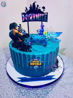 Fortnite Drip Cake.