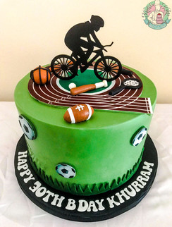 Sports Cake.