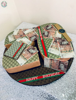 Gucci Number Cake.