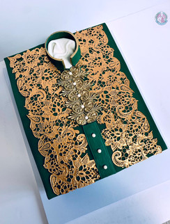 Mehndhi Shirt cake