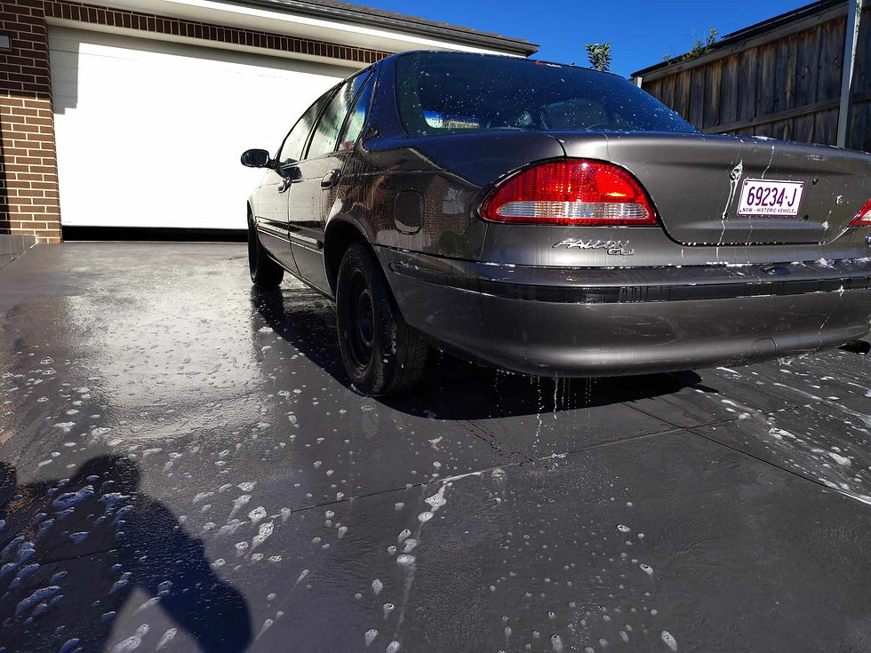 Ford Falcon Paint Correction by Detail Expert