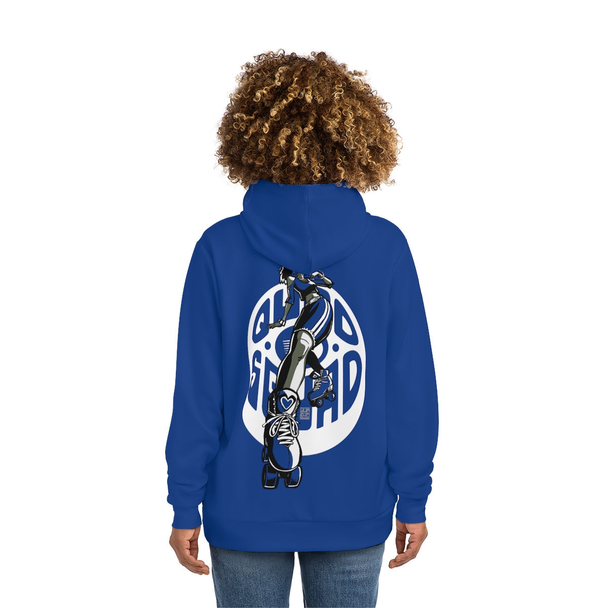 QuadSquads Skatera Hoodie - Dark purple - AOP Fashion