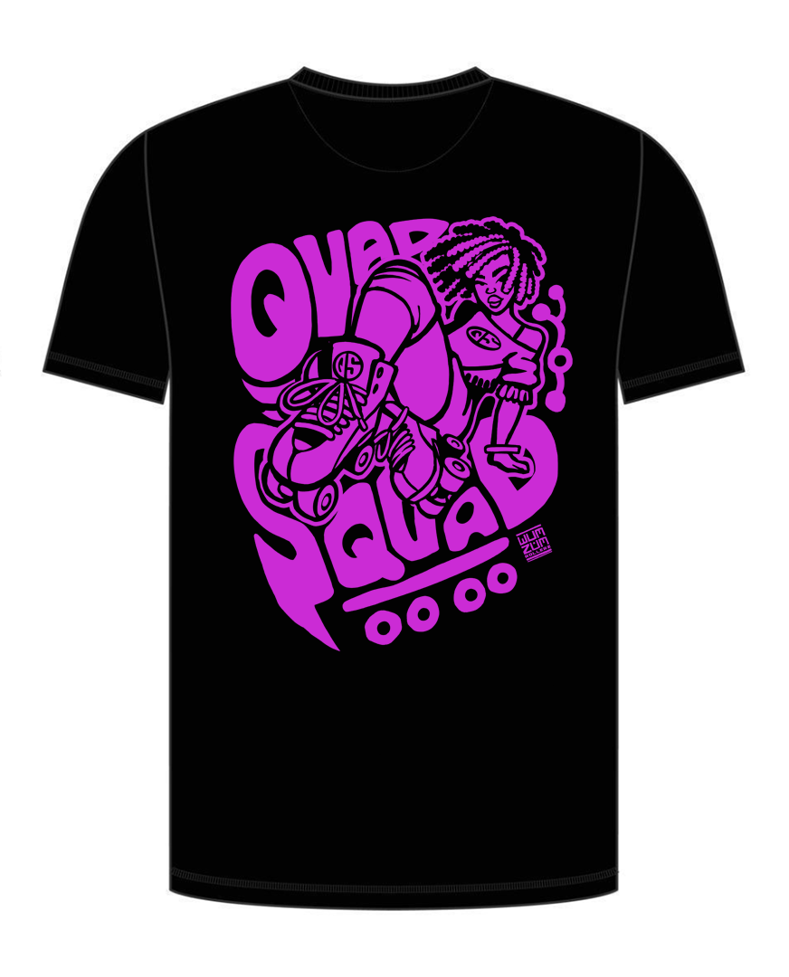 Purple Tee girl