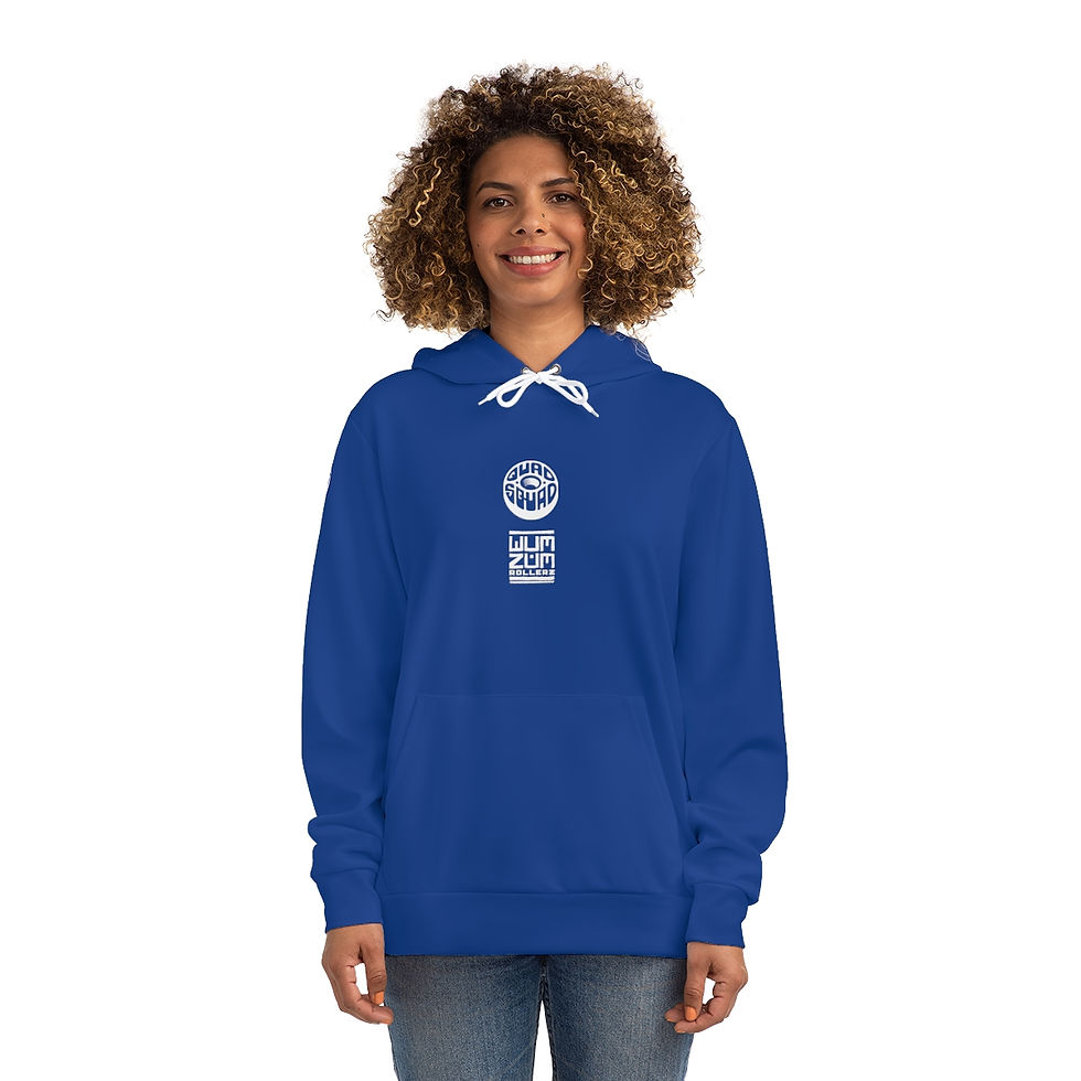 Thumbnail: QuadSquads Skatera Hoodie - Dark purple - AOP Fashion