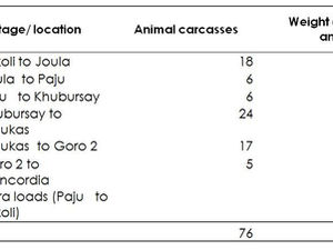 Final Tally for waste retrieved this summer