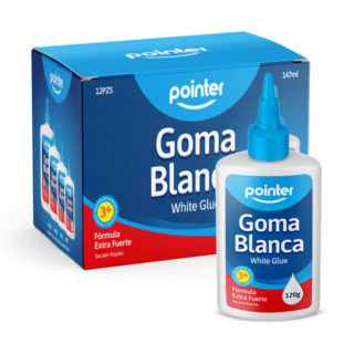 goma blanca - pointer line