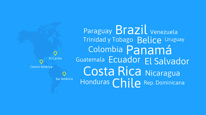 presencia - pointer line - pointer - latinoamerica - el caribe
