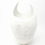 Thumbnail: Shapes, White snowball vase