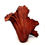 Thumbnail: Simplicity Sculpture Red/Brown stoneware  // 219 sold