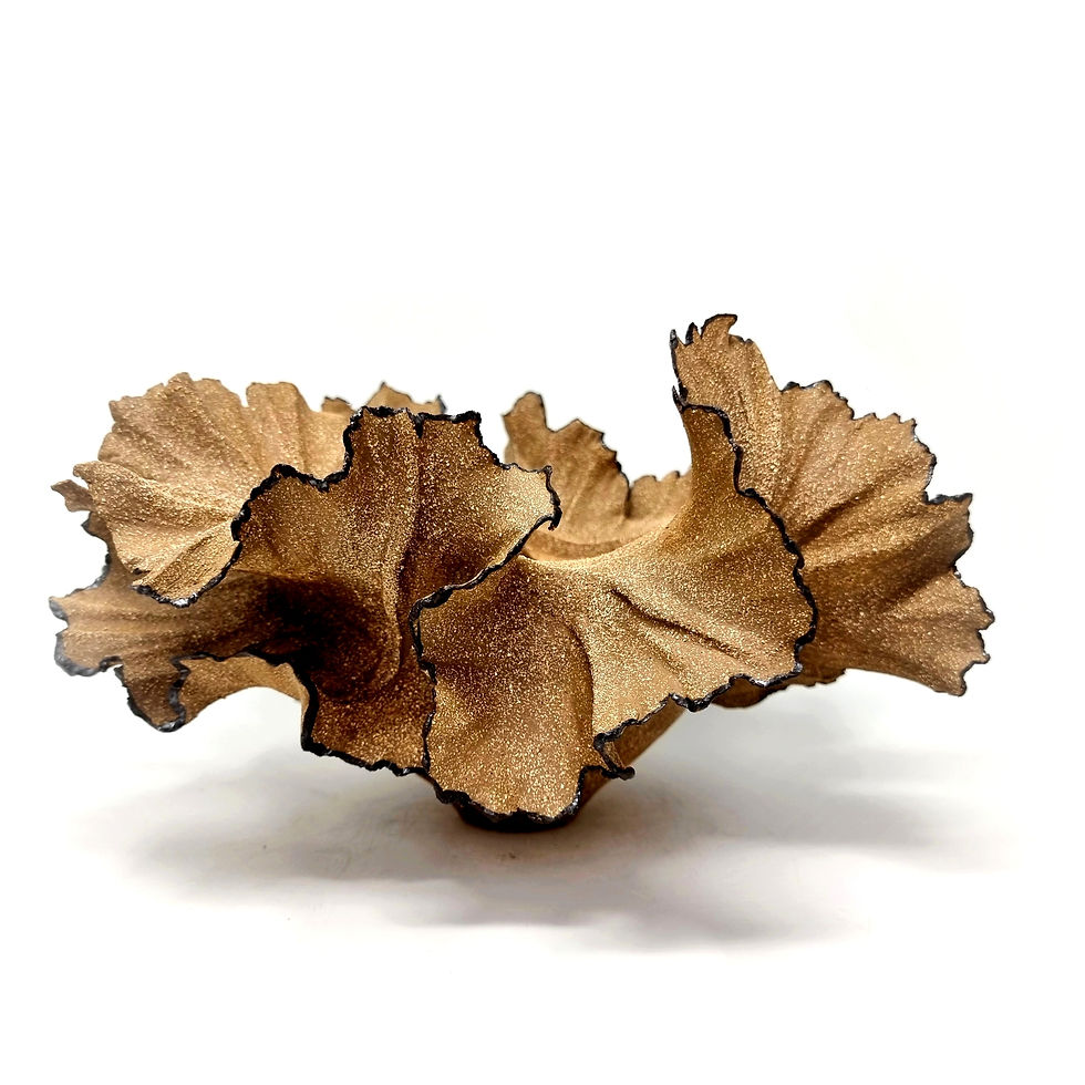 Thumbnail: Wave Sculpture Bowl // 186 sold