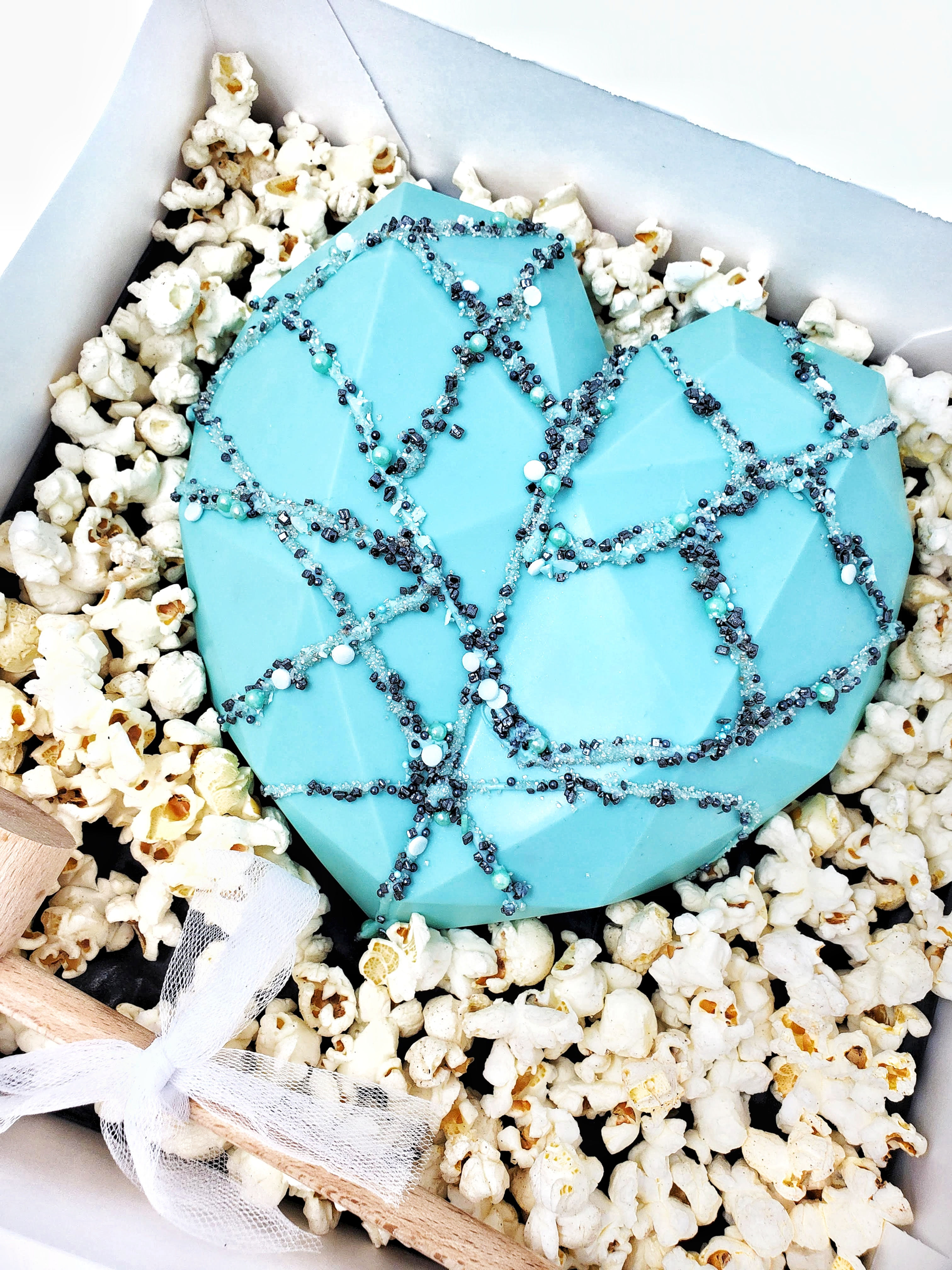 Diamond Heart Chocolate Smashable